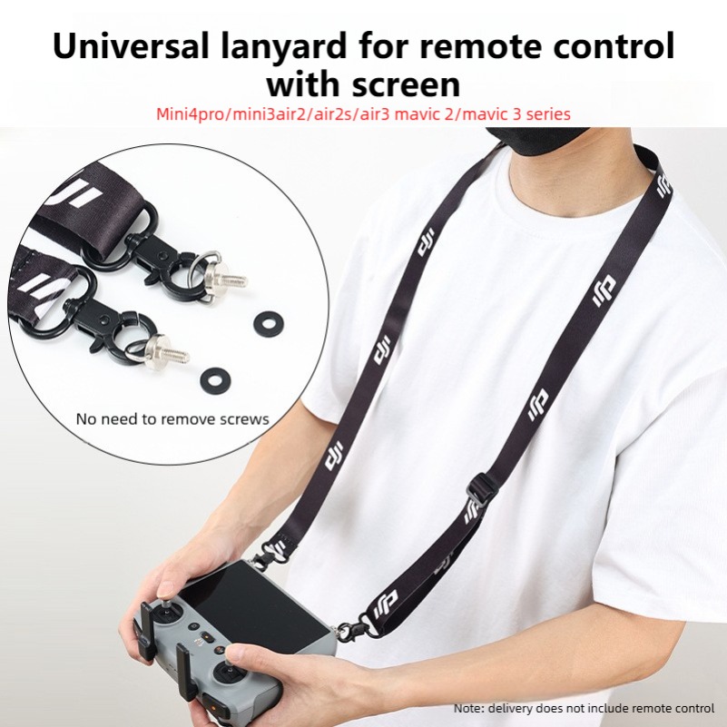 Dji Drone Mini 4 Pro - Anti-Drop Adjustable Neck Lanyard for DJI
