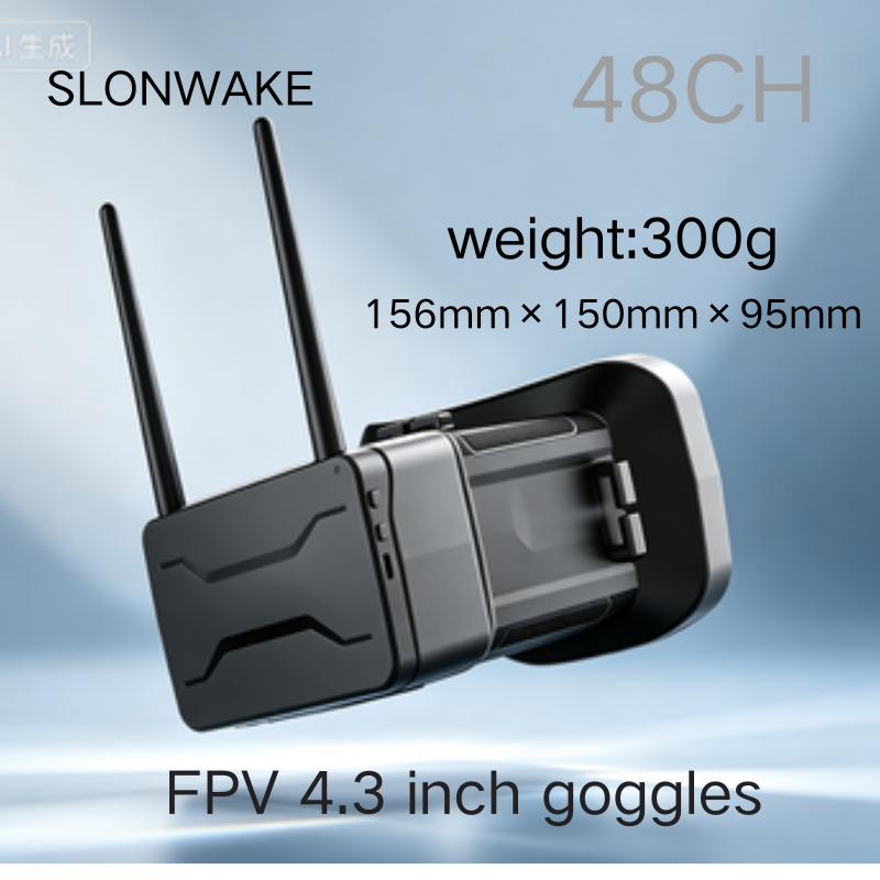 5.8G FPV Goggles 4.3 Inch 480* - Fpv Drone Goggles ulasan dan harga