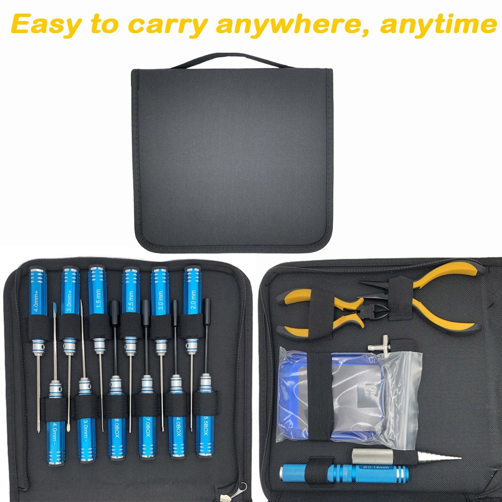 18PCS YSIDO RC Tool Kit Screwd - Fpv Drone Tool Kit ulasan dan harga
